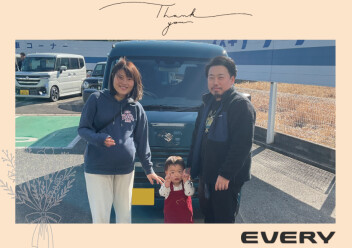 M様エブリイ納車☆彡
